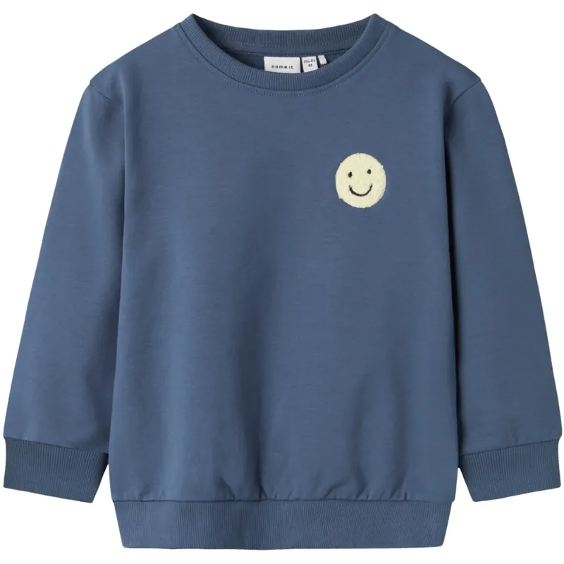 Begränsat erbjudande Name It China Blue Sumo Regular Sweatshirt
