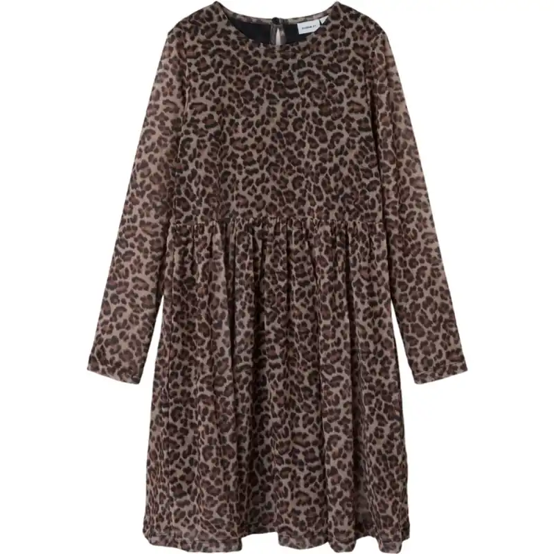 Name It Black Animal Silje Klänning Begränsat erbjudande