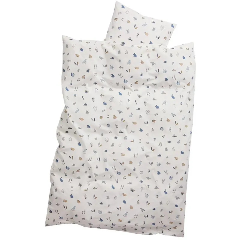Endast denna vecka Leander Dusty Blue Sängkläder Forrest