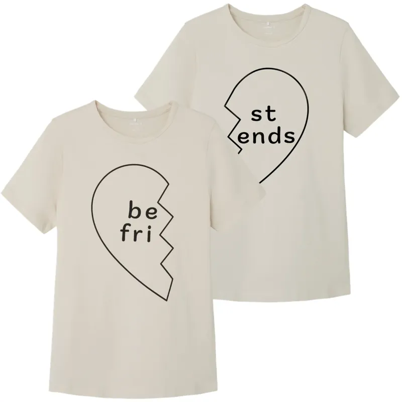 Sista chansen Name It Birch Ofriend T-Shirt 2-pack Bf