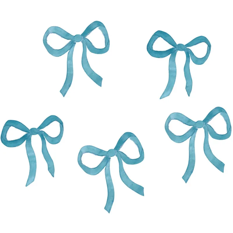 Lågt pris That‘s Mine Blue Wallsticker Bows 5-pack