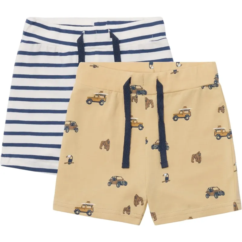 Lägg i varukorgen Hust & Claire Pale Khaki Hau Shorts 2-pack
