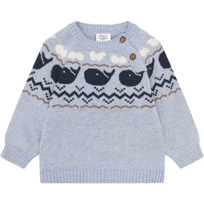 Hust & Claire Sky Melange Pilou Pullover prisnedsättning