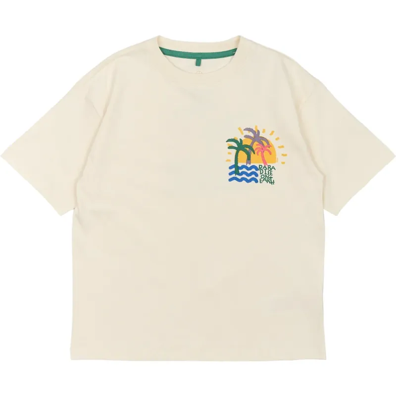 The New White Swan Obi Översize T-Shirt Billig