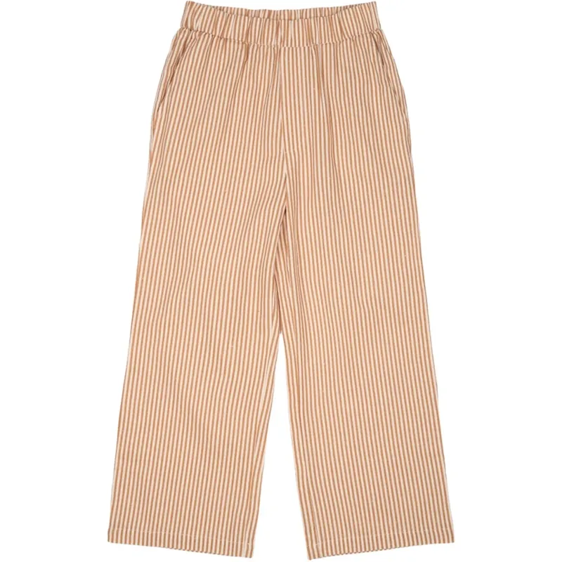 The New Indian Tan Striped Ollie Pants prisnedsättning