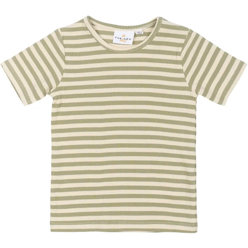 Beställ nu THE NEW Siblings Tea Striped Fro Uni T-Shirt