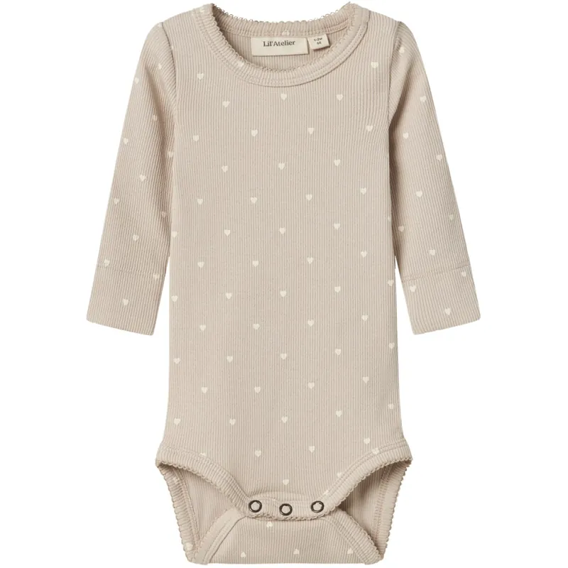 Populär Lil‘Atelier Gray Morn Heart Gago Slim Body Noos