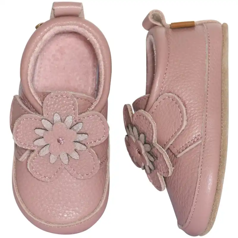 MELTON Ash Rose Daisy läder tofflor Utförsäljning