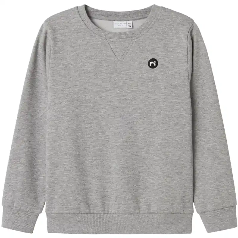 Säker betalning Name It Grey Melange Vimo Sweatshirt Noos