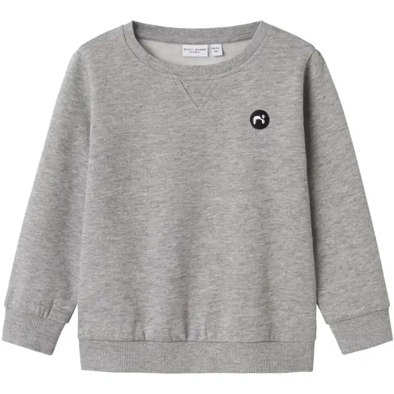 Name It Grey Melange Vimo Sweatshirt Noos Köp nu