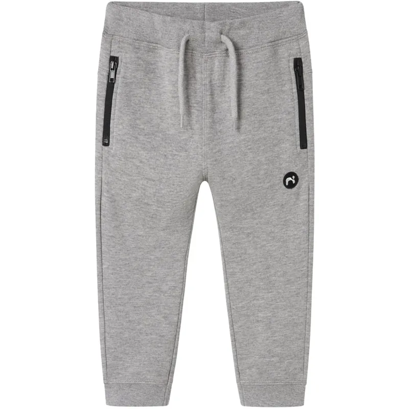 Name It Grey Melange Vimo Sweatpants Noos Kampanj