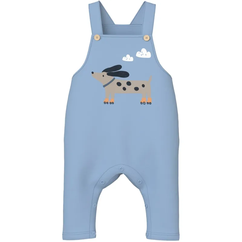 Name It Cerulean Dog On Wheels Vonne Sweat Overall Trygg betalning