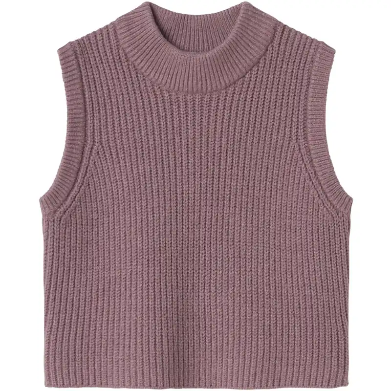 Name It Elderberry Billie Stickad Väst Begränsat antal