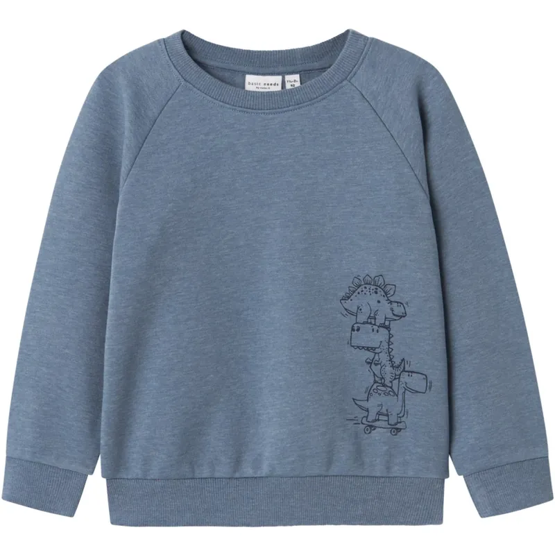 I lager Name It China Blue Dinos Vion Regular Sweatshirt