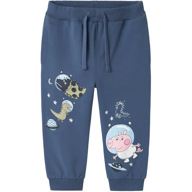 Name It China Blue Deb Peppa Pig Regular Sweatpants Sänkt pris