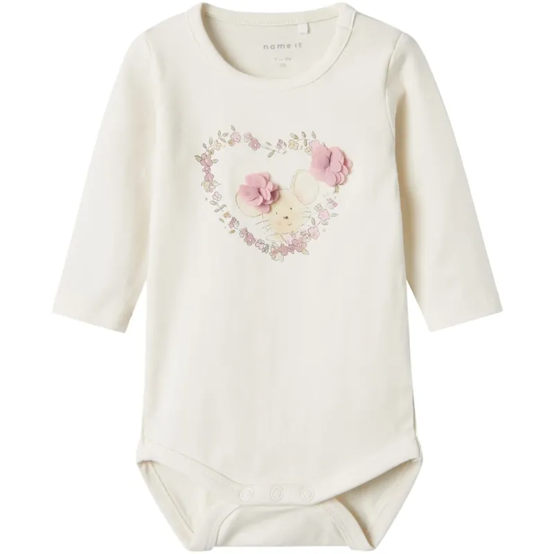 Name It Cloud Dancer Tulina Body Utförsäljning