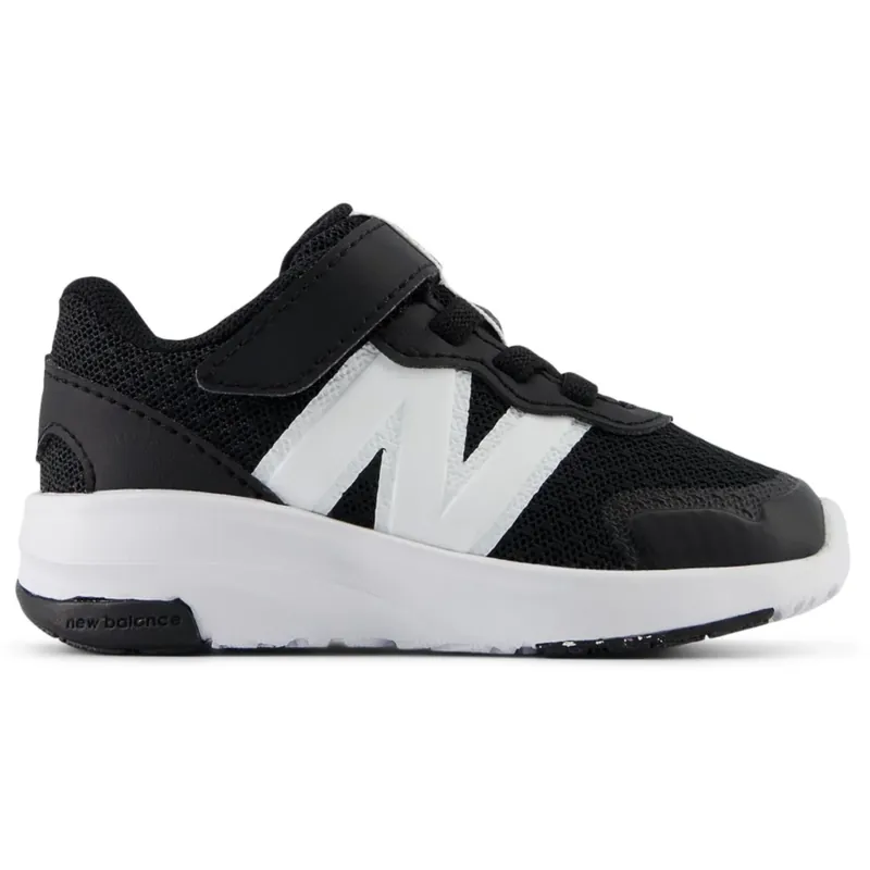 Rabatt New Balance Black New Balance FreshFoam 578 Kids Bungee Lace Med Topp Rem
