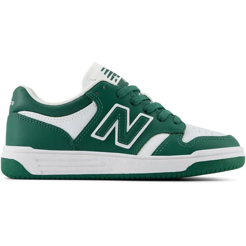 New Balance Team Forest Green New Balance 480 Kids Lace prisnedsättning
