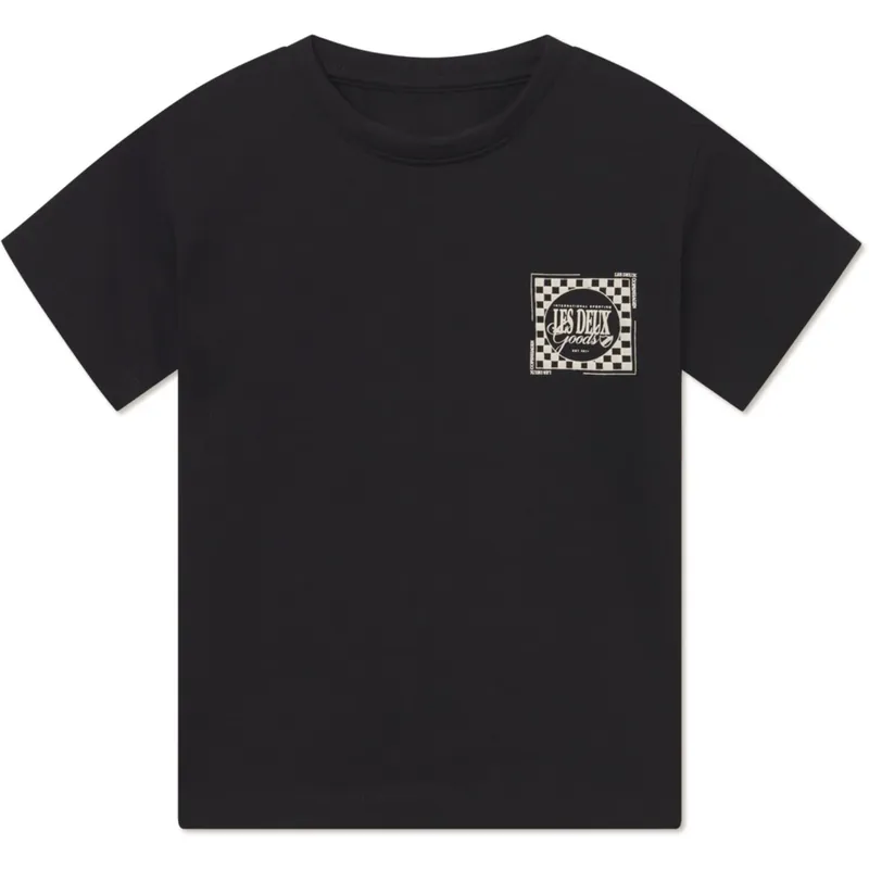 Les Deux Kids Black/Ivory Goods T-Shirt Erbjudandepris