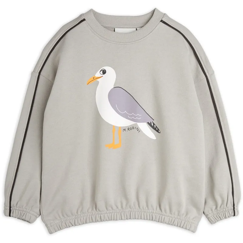 Beställ idag Mini Rodini Grey Seagull Sweatshirt
