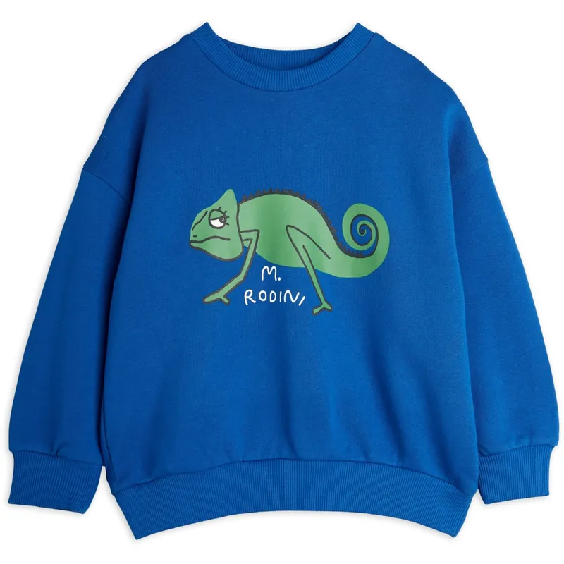 Mini Rodini Blue Lizard Sweatshirt Billigare