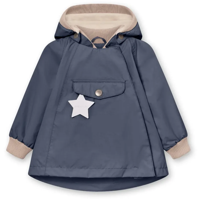 Mini A ture Ombre Blue Wai Fleece Lined Spring Jacka. GRS Endast denna vecka