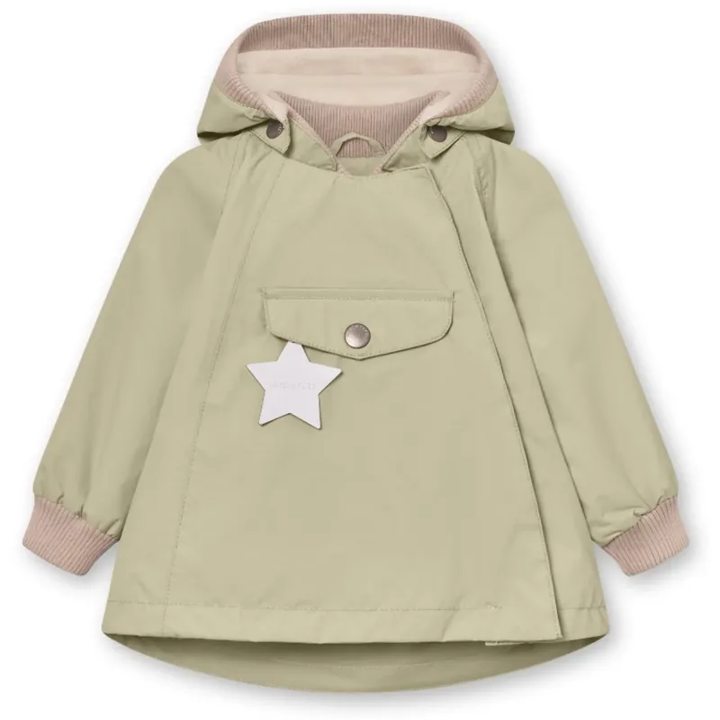 Mini A ture Elm Green Wai Fleece Lined Spring Jacka. GRS Billigare
