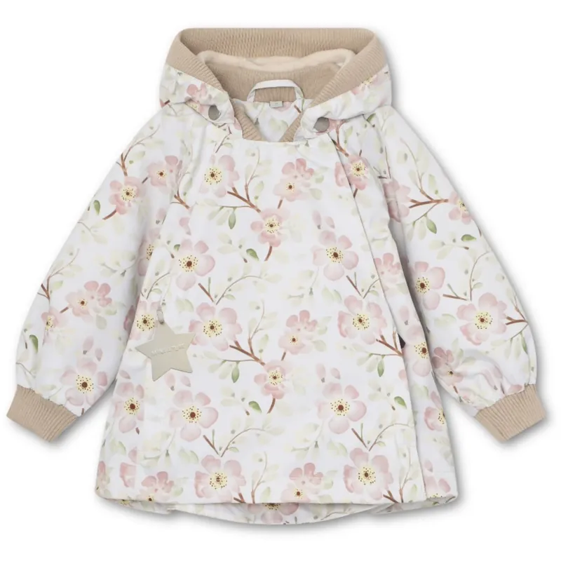 Mini A ture Sakura Spring Wiami Fleece Lined Printed Spring Jacka. GRS Premium