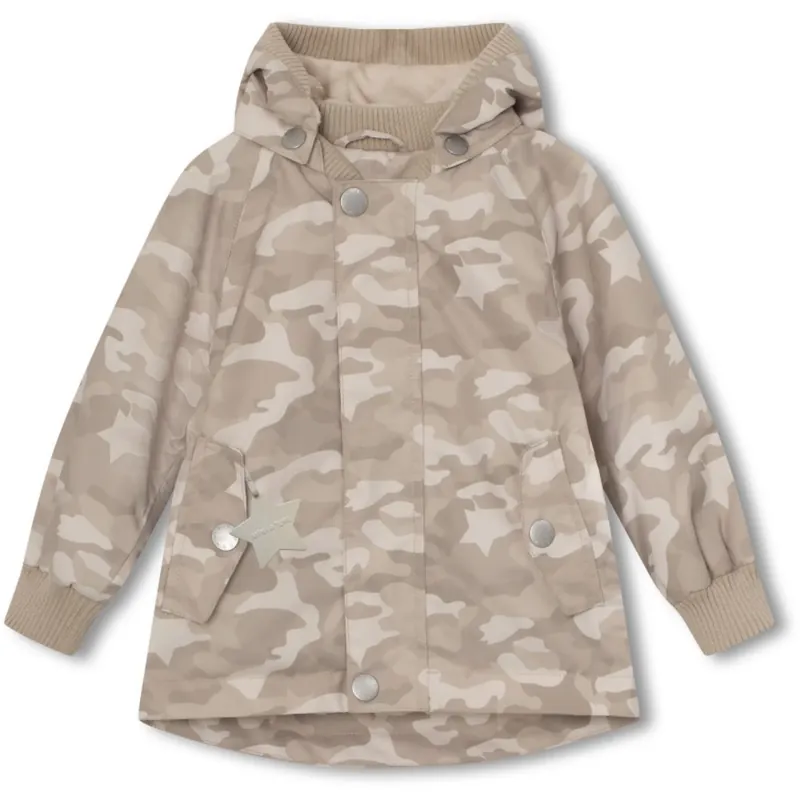 Mini A ture Sand Camo Wally Fleece Lined Printed Spring Jacka.GRS Populärt val