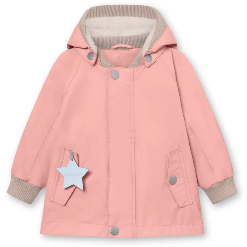 prisnedsättning Mini A ture Rose Tan Wally Fleece Lined Spring Jacka. GRS