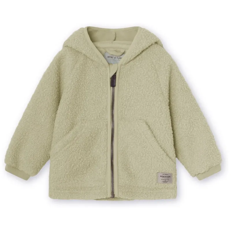 Mini A ture Elm Green Liff Teddyfleece Jacka. GRS Handla nu