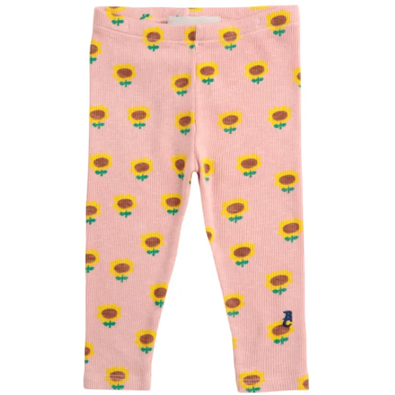 Billigare Bobo Choses Ljus Pink Sunflower All Över Leggings