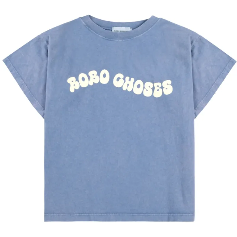 Trygg betalning Bobo Choses Blue Wavy Bobo Choses T-Shirt