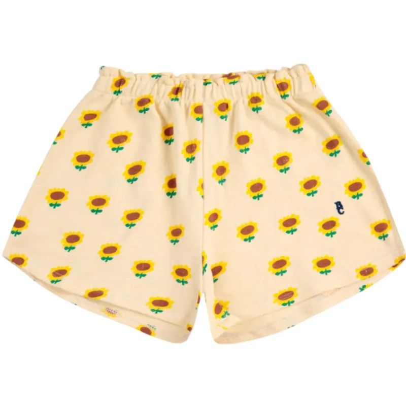 Bobo Choses Offwhite Sunflower All Över Shorts Bästa pris