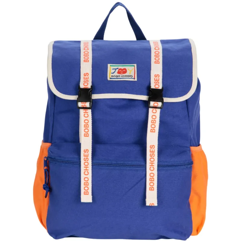 Bobo Choses Blue Smiling Label Ryggsäck Populärt val