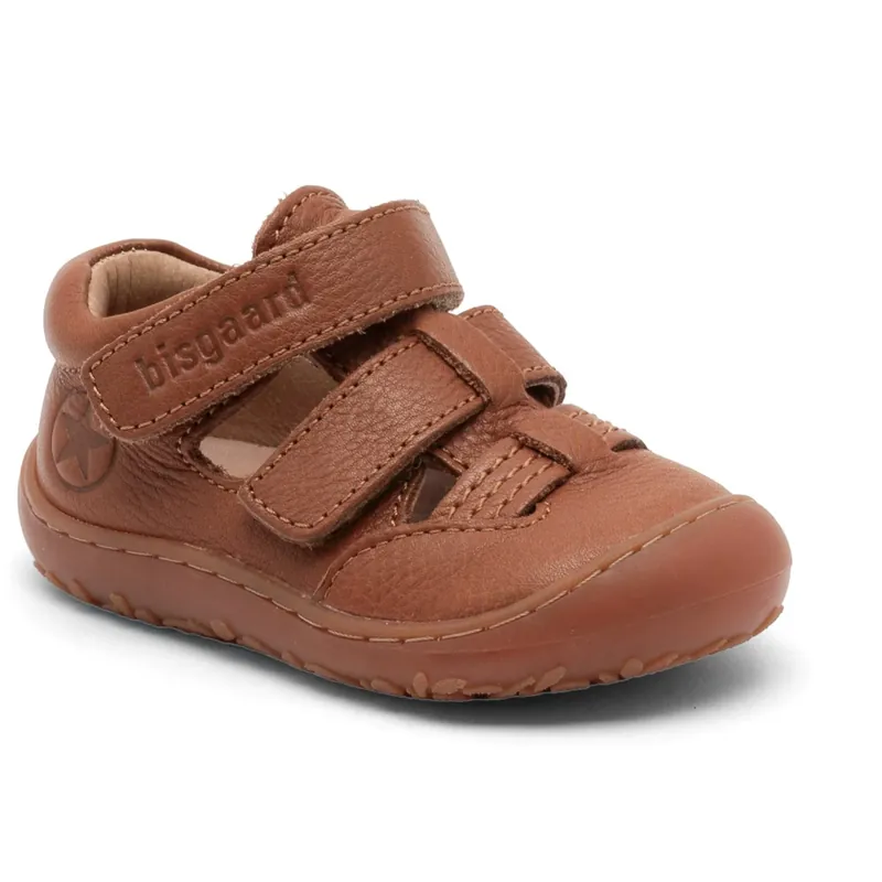 Bisgaard Tan Barefoot Hana First Step Skor Expressleverans
