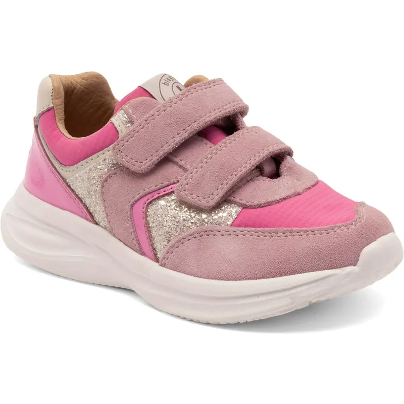 Kampanj Bisgaard Blush Glitter Yuki Glitter Kardborreband Skor