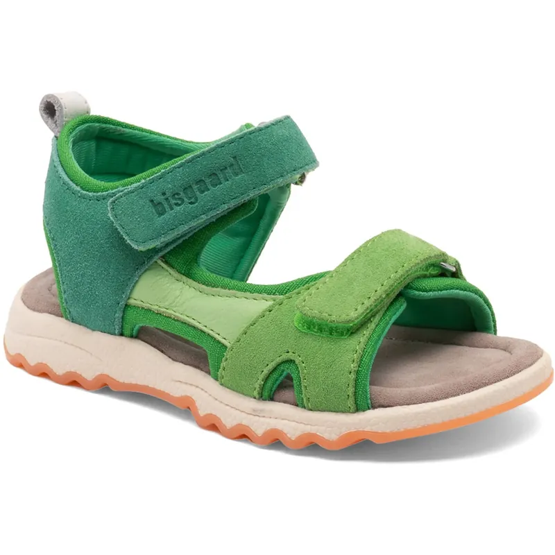 Bisgaard Forest Green Coco Sandal Extra rabatt