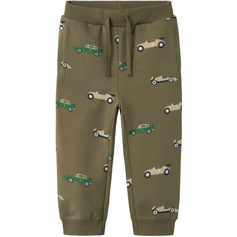 Name It Dusty Olive Brais Regular Sweatpants Extra rabatt