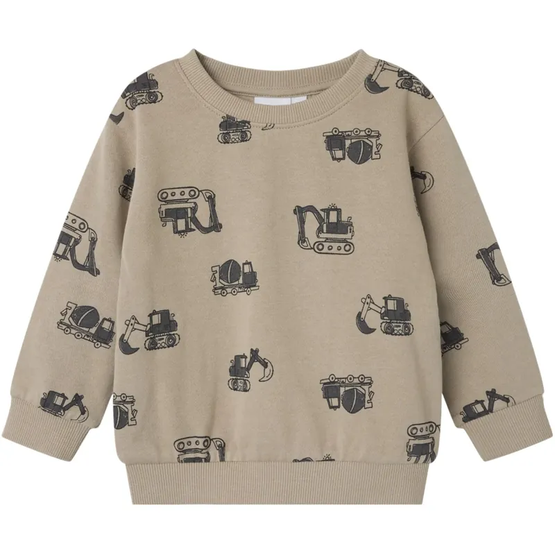 Name It Pure Cashmere Construction Vildar Regular Sweatshirt Extra rabatt