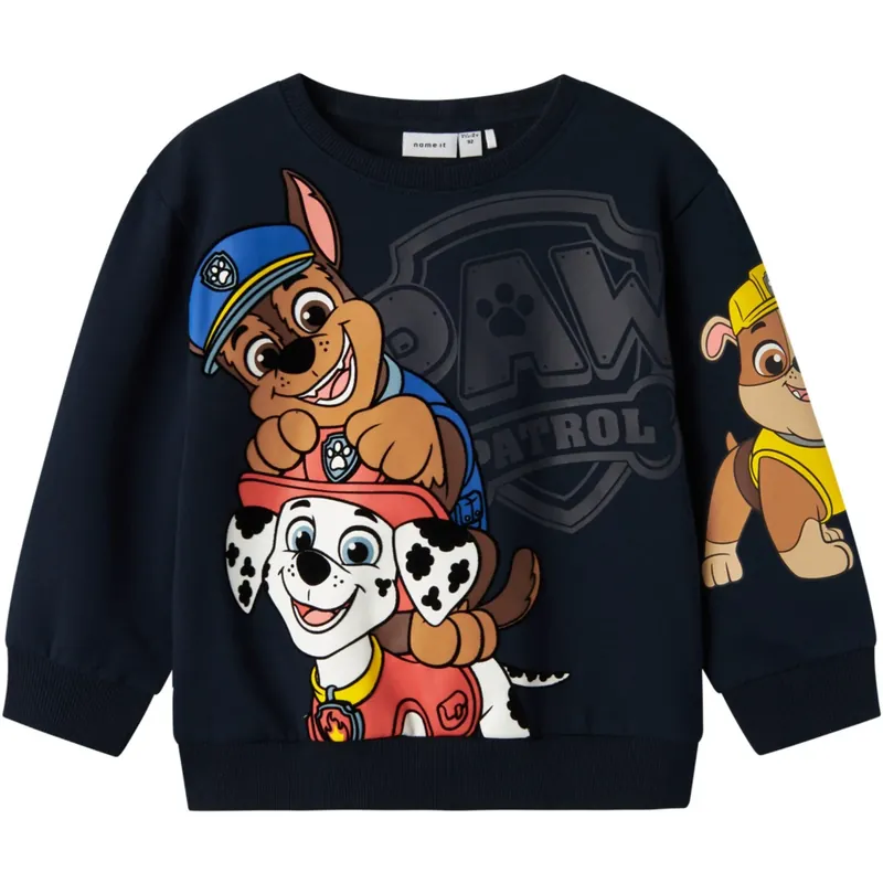 Snabb leverans Name It Navy Blazer Jonce Paw Patrol Regular Sweatshirt