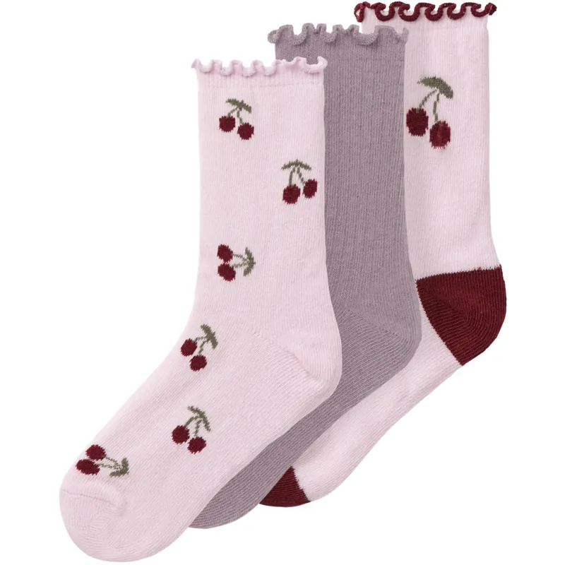 Name It Winsome Orchid Bitta 3-Pack Strumpor Billig