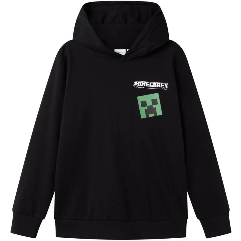 Snabb frakt Name It Black Jacot Minecraft Regular Sweatshirt