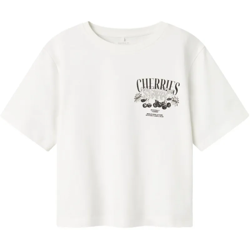Rabatter Name It Cloud Dancer Bapol Regular Heavy T-Shirt