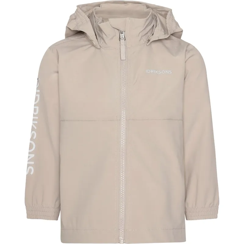 Kampanjpris Didriksons Beach Beige Hallon Kids Jacka