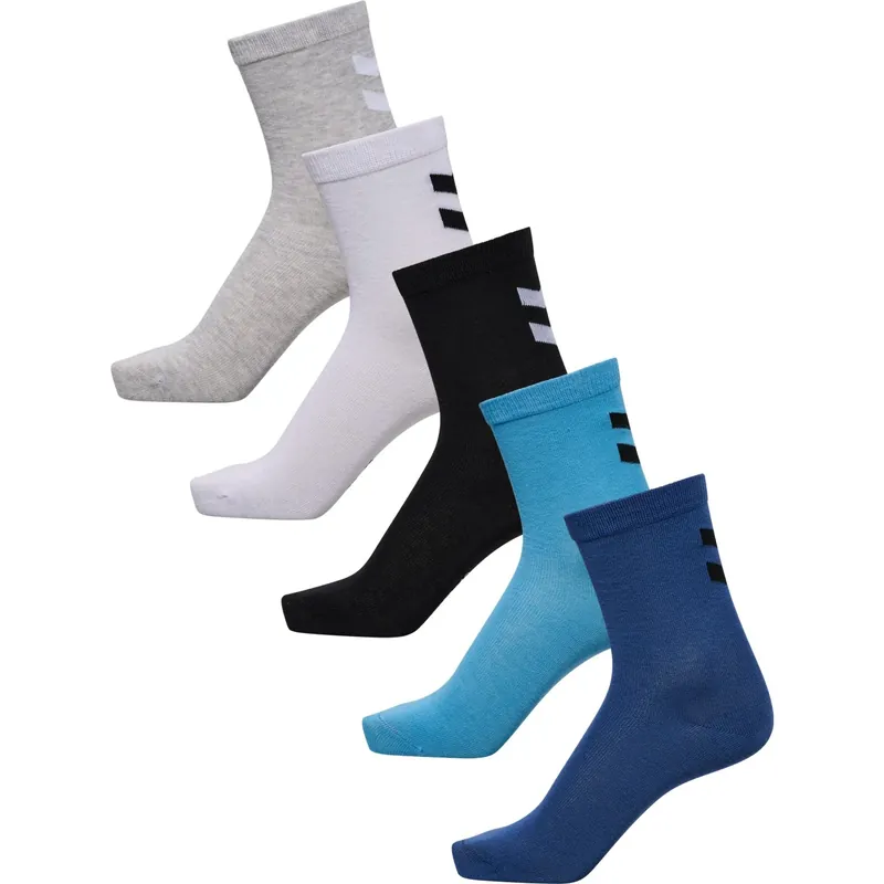 Snabb leverans Hummel True Navy Make My Day Strumpor 5-pack