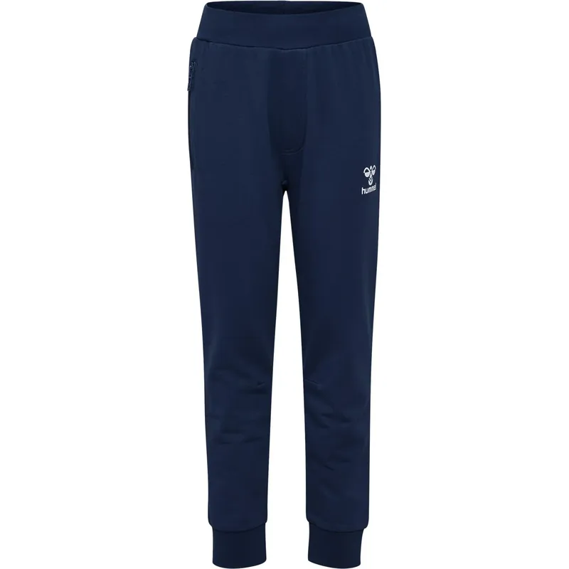Rabatt Hummel Black Iris On Adjust Waist Sweatpants