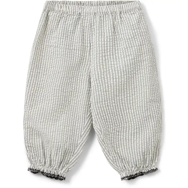 Sofie Schnoor Black Thin Stripe Trousers Handla nu
