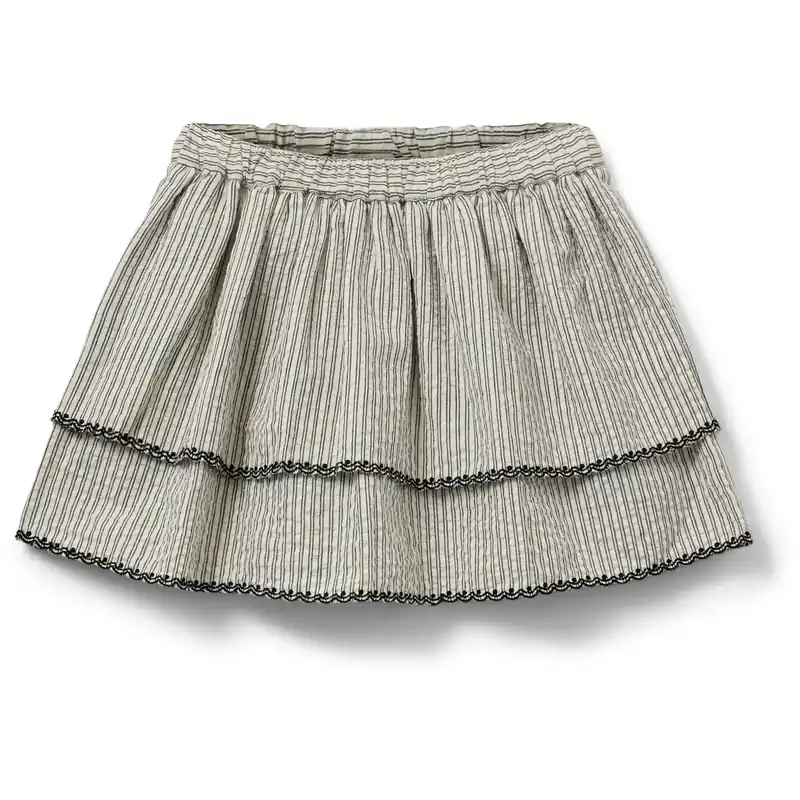 Sofie Schnoor Black Thin Stripe Kjol Rabatt
