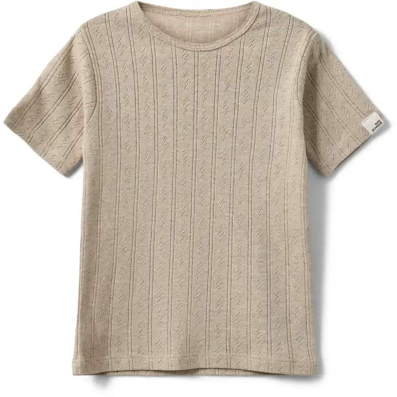 Sofie Schnoor Beige Pipersk T-Skjorta Sista chansen